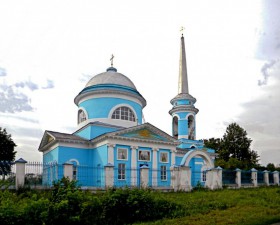 Льгов. Церковь Успения Пресвятой Богородицы в Деревеньках