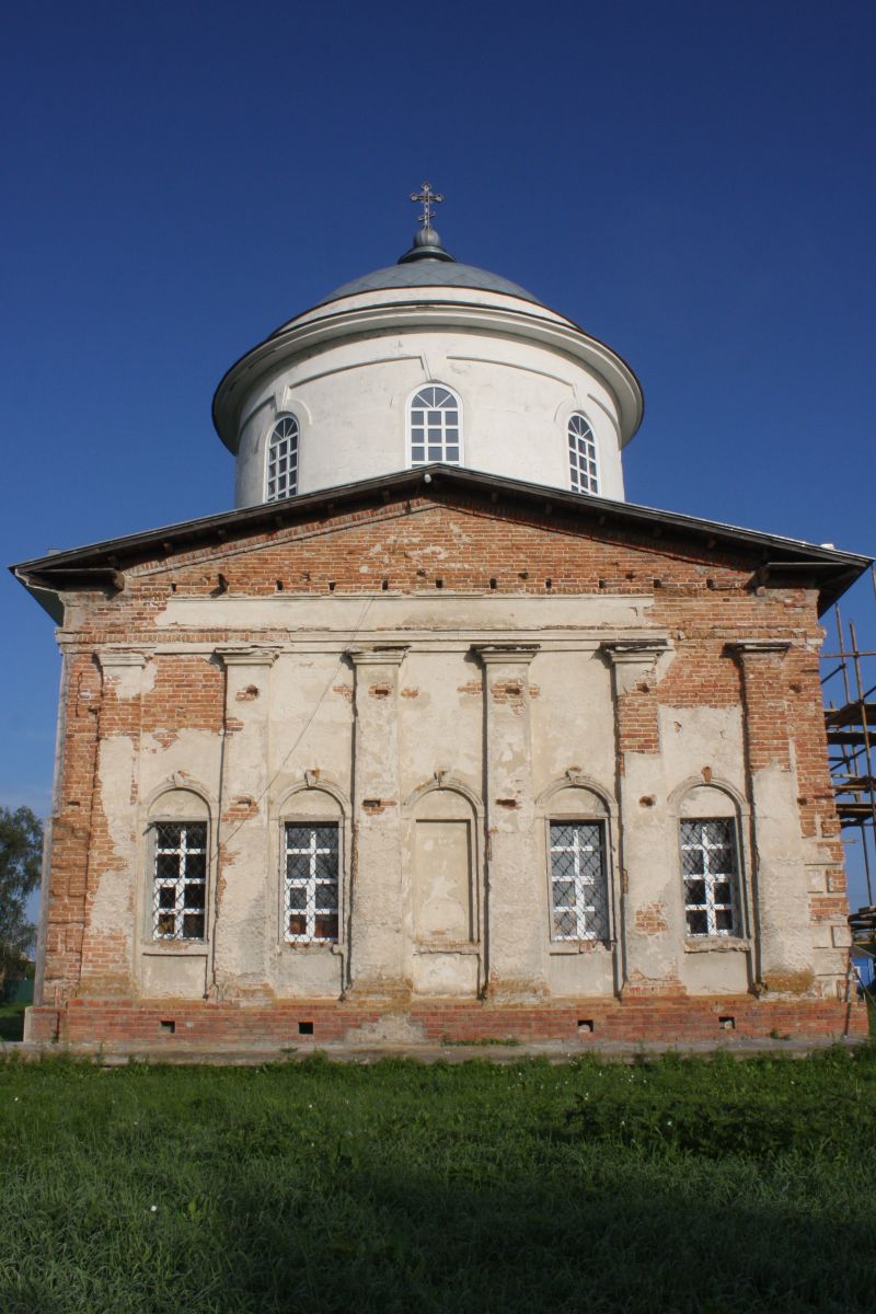 Церковь Михаила Архангела, Густомой (Льговский район, Курская область). фасады
