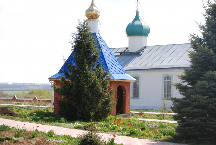 Троицкий мужской монастырь, Большое Чуфарово (Ромодановский район, Республика Мордовия). фасады, в ограде монастыря