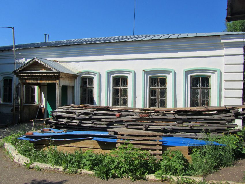 Пайгарма. Пайгармский Параскево-Вознесенский женский монастырь. фасады, северная часть западного корпуса