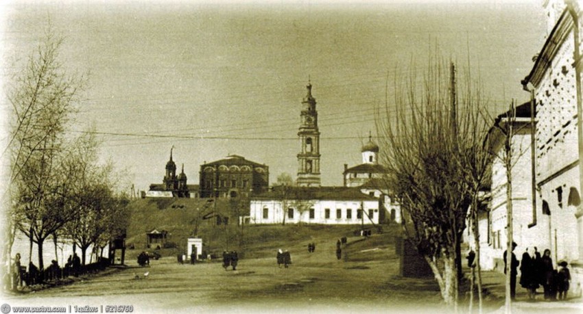 Волоколамск. Кремль. архивная фотография, Фото с сайта pastvu.ru .Фото 1950-60 гг.