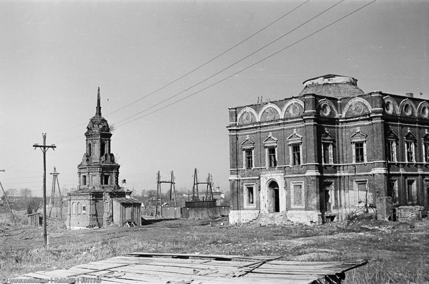 Волоколамск. Кремль. архивная фотография,  Фото с сайта pastvu.ru Фото 1970-х годов.