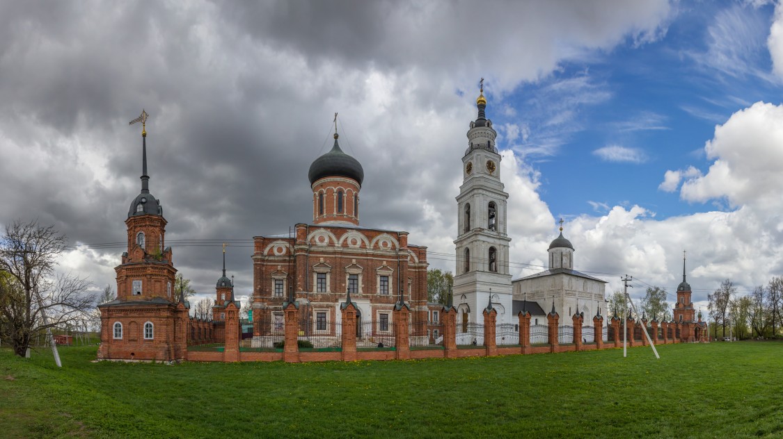 Волоколамск. Кремль. фасады, Панорама с юга