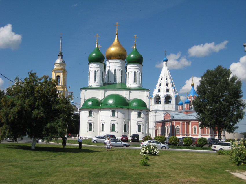Кремль, Коломна (Коломенский городской округ, Московская область). общий вид в ландшафте