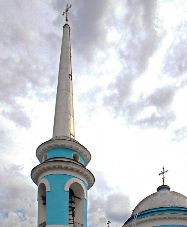 Льгов. Церковь Успения Пресвятой Богородицы в Деревеньках. архитектурные детали