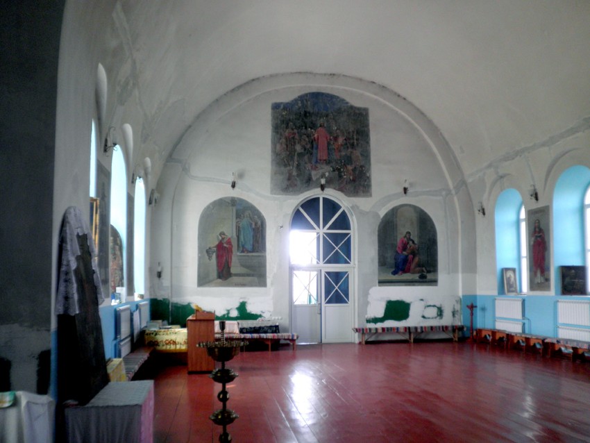 Церковь Покрова Пресвятой Богородицы, Банищи (Льговский район, Курская область). интерьер и убранство