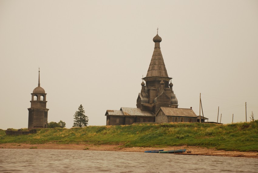 Церковь Вознесения Господня, Пияла (Онежский район, Архангельская область). фасады