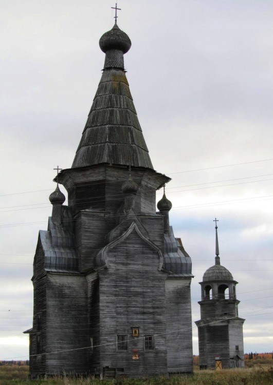 Пияла. Церковь Вознесения Господня. фасады, вид с востока