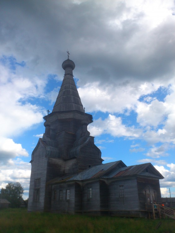 Церковь Вознесения Господня, Пияла (Онежский район, Архангельская область). фасады