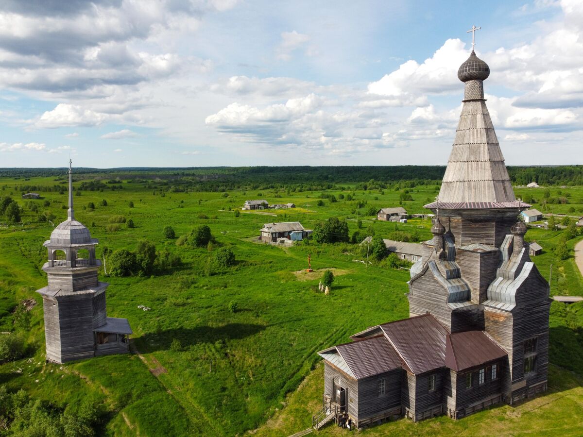 Церковь Вознесения Господня, Пияла (Онежский район, Архангельская область). фасады