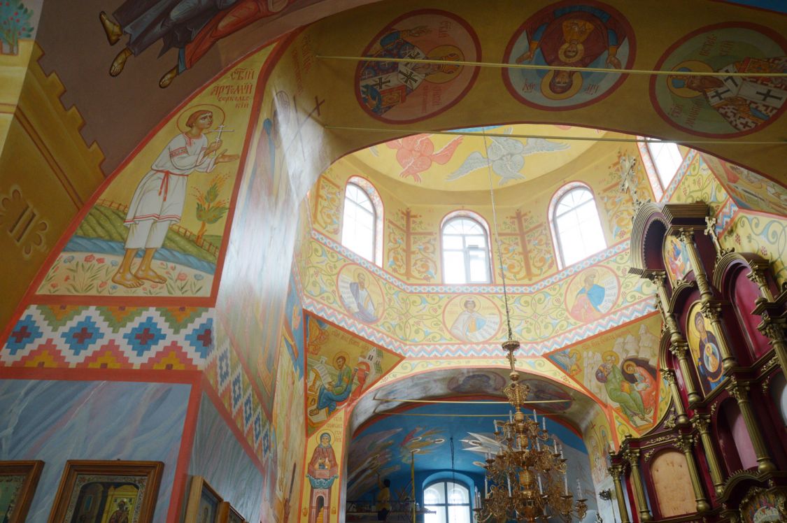 Церковь Николая Чудотворца, Мантурово (Мантуровский район, Курская область). интерьер и убранство
