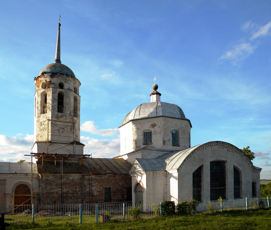 Репец. Церковь Димитрия Солунского. фасады