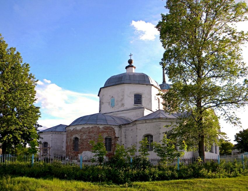 Церковь Димитрия Солунского, Репец (Мантуровский район, Курская область). фасады