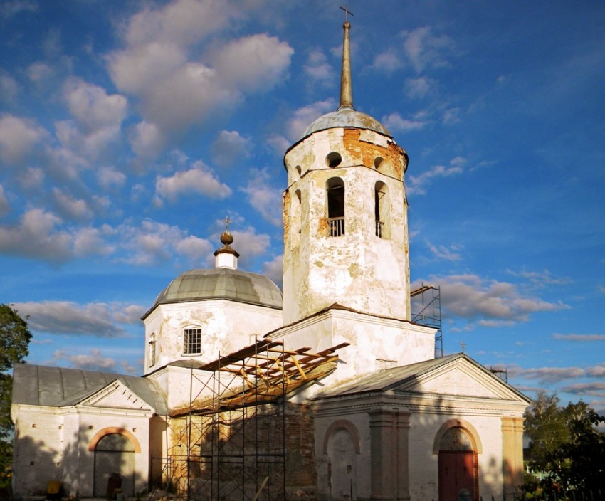 Репец. Церковь Димитрия Солунского. фасады