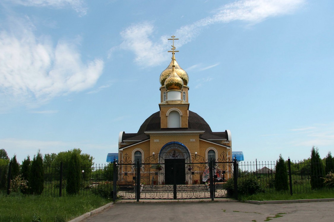 Церковь Тихвинской иконы Божией Матери, Ястребовка (Мантуровский район, Курская область). фасады