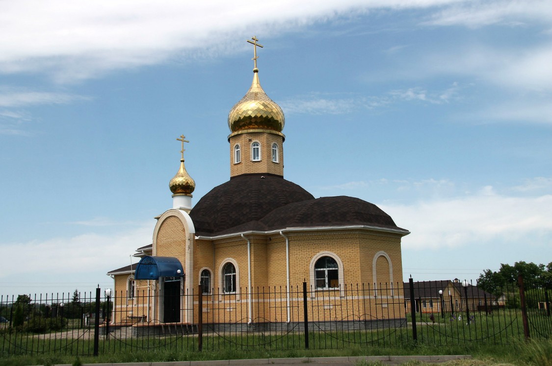 Церковь Тихвинской иконы Божией Матери, Ястребовка (Мантуровский район, Курская область). фасады