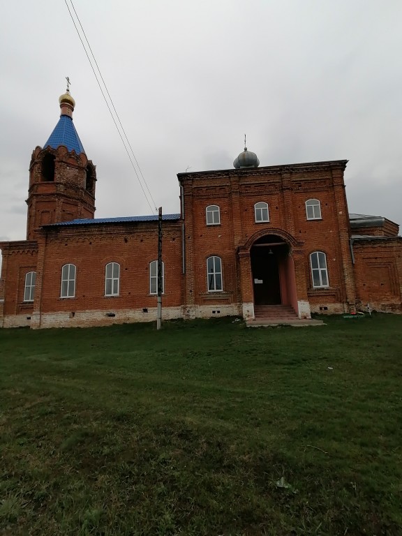 Церковь Владимирской иконы Божией Матери, Гущино (Мантуровский район, Курская область). фасады