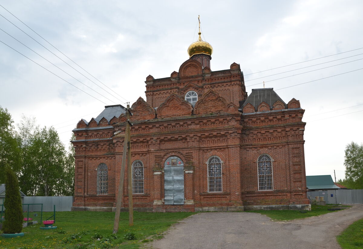 Церковь Преображения Господня, Усады (Сасовский район и г. Сасово, Рязанская область). фасады, Северный фасад