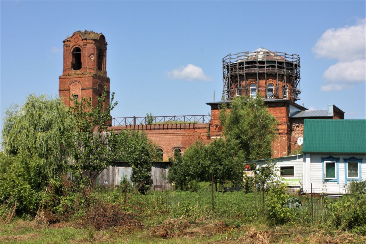 Церковь Рождества Пресвятой Богородицы, Малый Сапожок (Сапожковский район, Рязанская область). документальные фотографии
