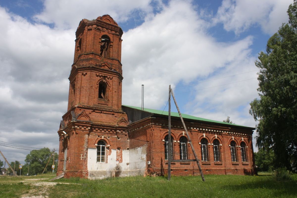 Церковь Троицы Живоначальной, Коровка (Сапожковский район, Рязанская область). фасады