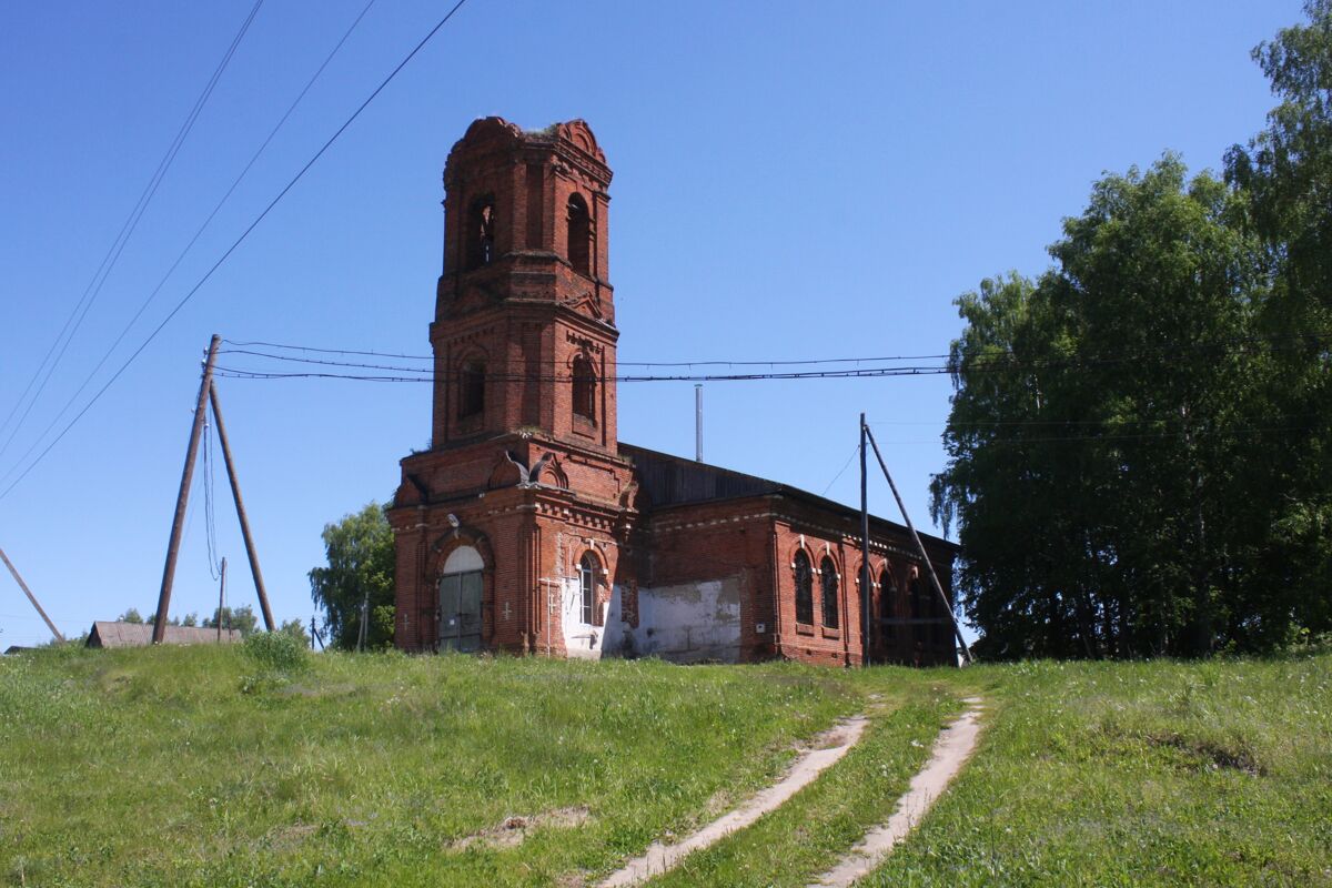 Церковь Троицы Живоначальной, Коровка (Сапожковский район, Рязанская область). фасады