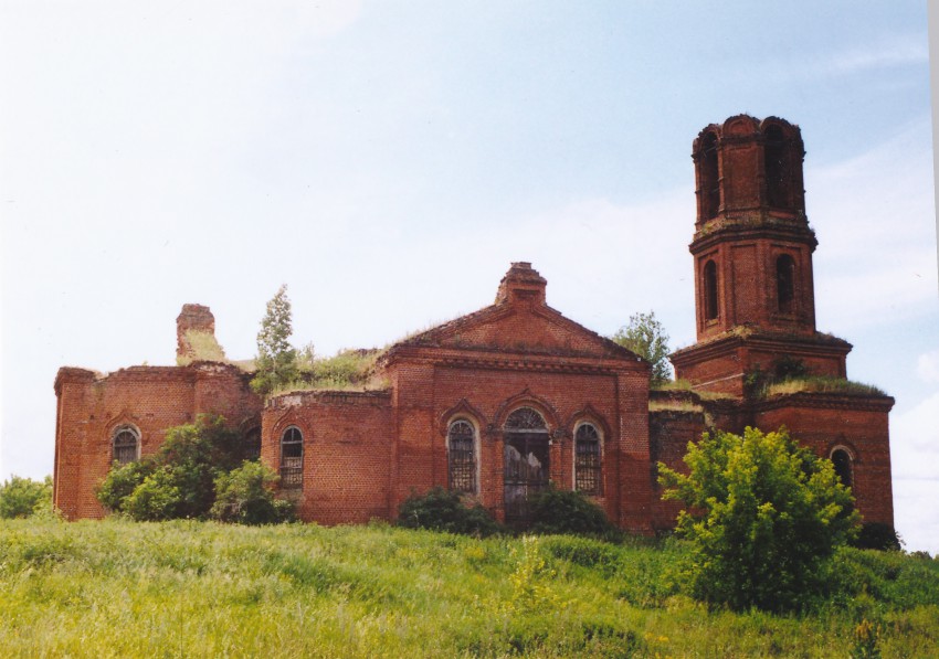Церковь Космы и Дамиана, Озерки (Сараевский район, Рязанская область). фасады