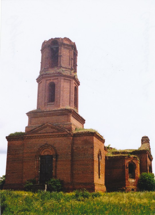 Церковь Космы и Дамиана, Озерки (Сараевский район, Рязанская область). фасады