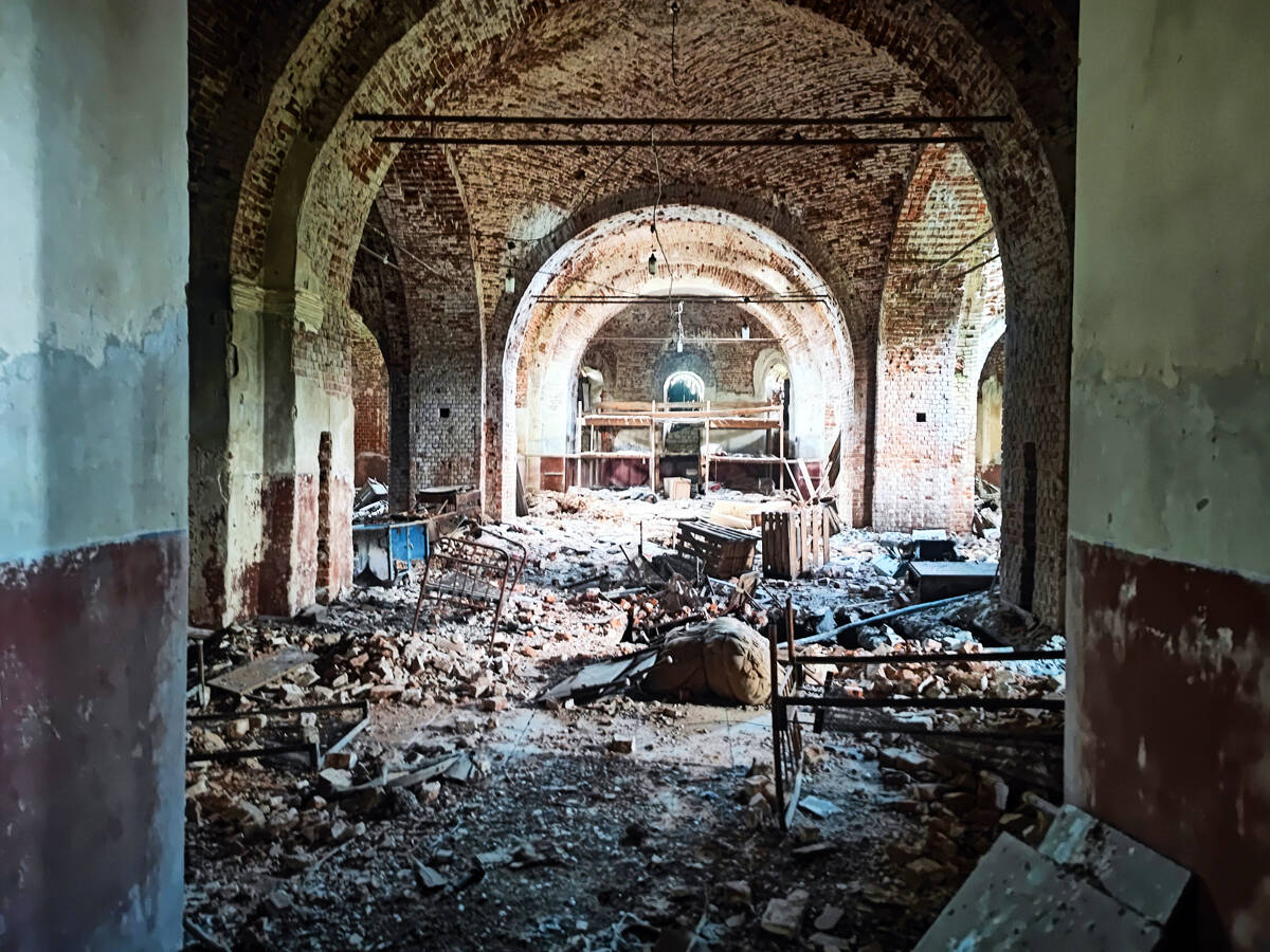 Церковь Космы и Дамиана, Озерки (Сараевский район, Рязанская область). интерьер и убранство