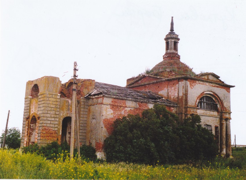 Церковь Михаила Архангела, Кутловы-Борки (Сараевский район, Рязанская область). фасады