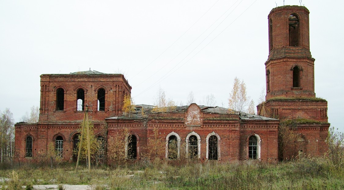 Церковь Рождества Христова, Новокрасное (Сапожковский район, Рязанская область). фасады