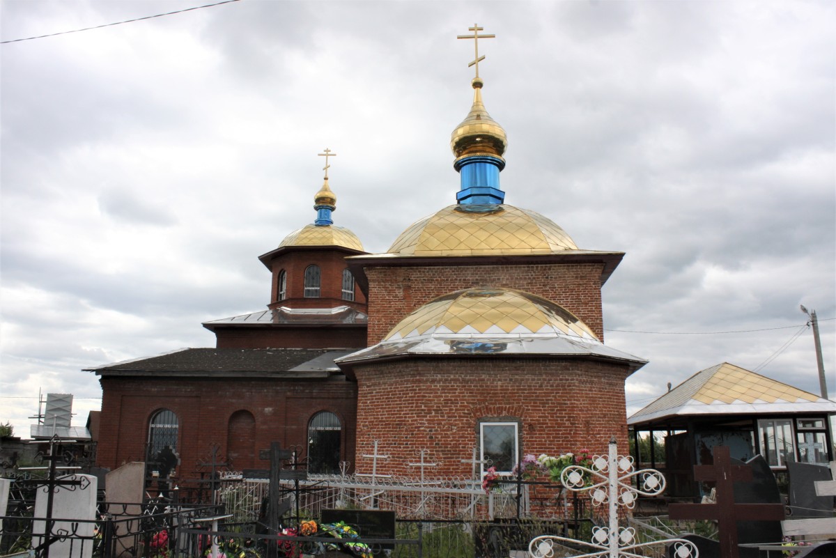 Церковь Воздвижения Креста Господня (старая), Сапожок (Сапожковский район, Рязанская область). фасады