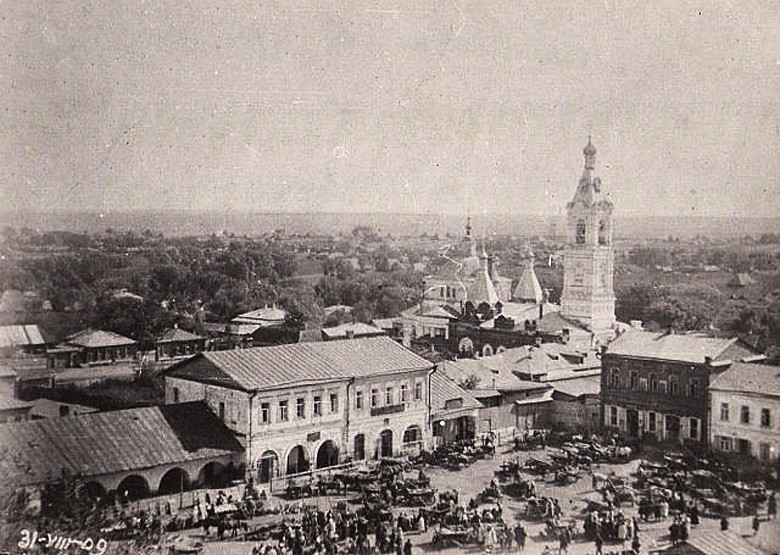 Церковь Николая Чудотворца, Сапожок (Сапожковский район, Рязанская область). архивная фотография