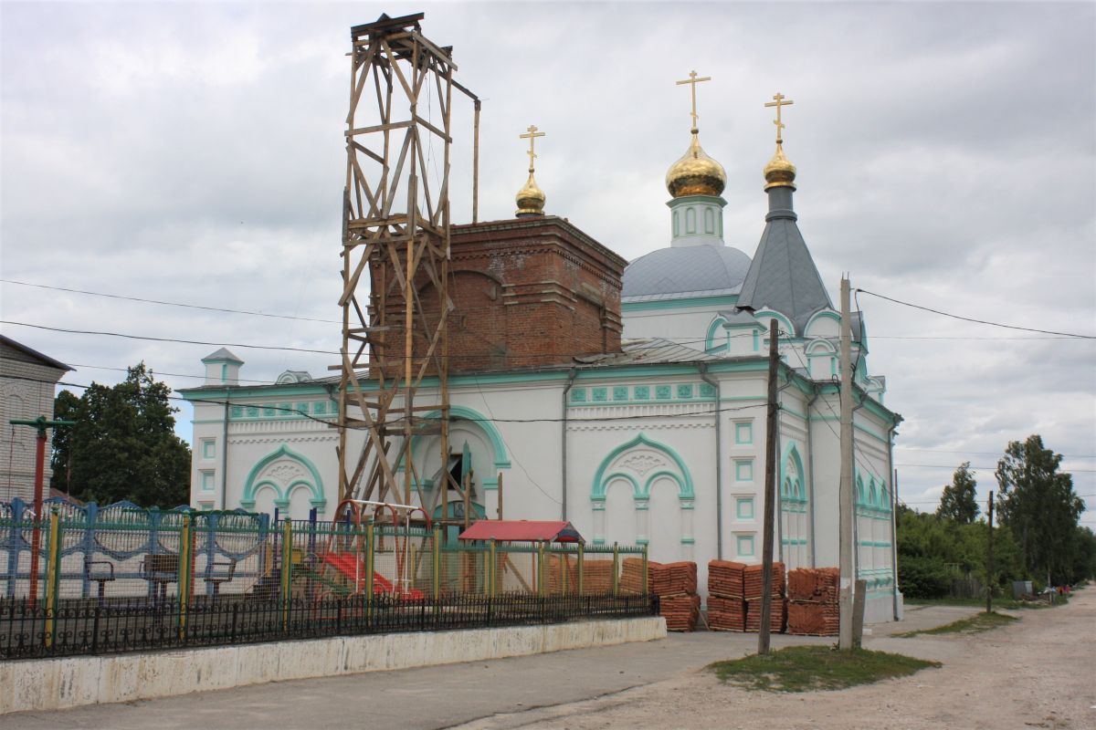 Церковь Николая Чудотворца, Сапожок (Сапожковский район, Рязанская область). документальные фотографии