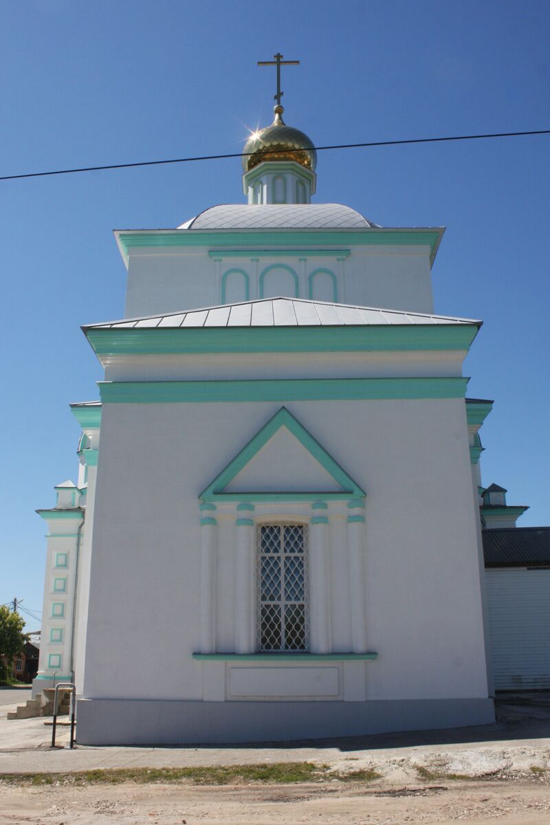 Церковь Николая Чудотворца, Сапожок (Сапожковский район, Рязанская область). фасады