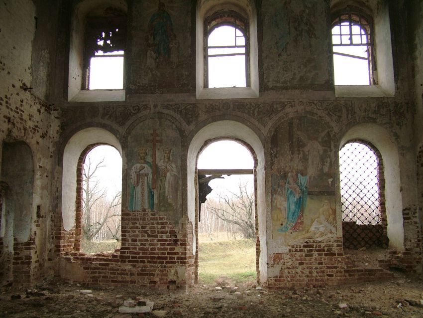 Церковь Покрова Пресвятой Богородицы, Смыково (Сапожковский район, Рязанская область). интерьер и убранство