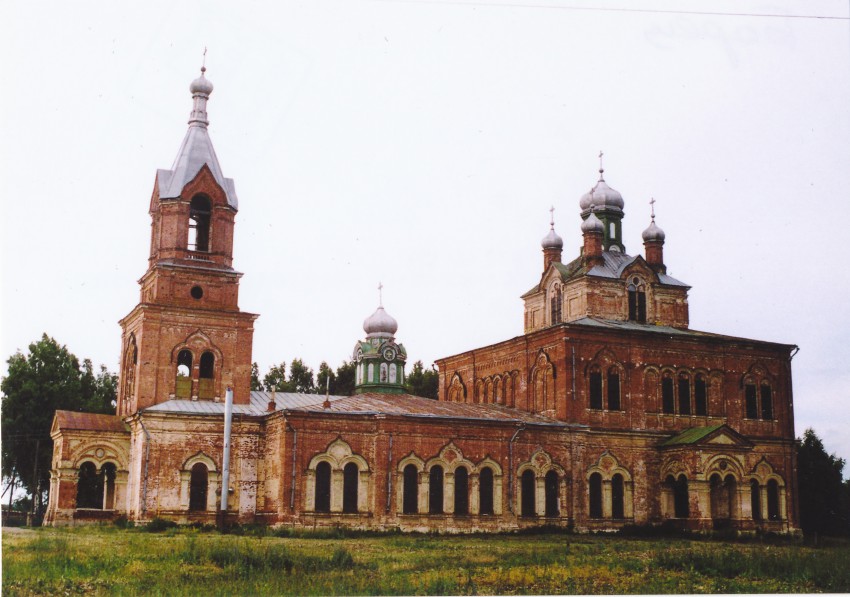 Церковь Рождества Христова, Борец (Сараевский район, Рязанская область). фасады