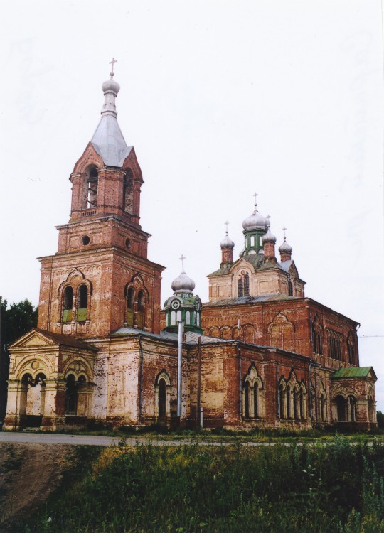 Церковь Рождества Христова, Борец (Сараевский район, Рязанская область). фасады