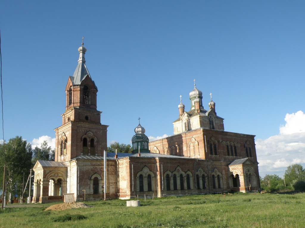 Церковь Рождества Христова, Борец (Сараевский район, Рязанская область). фасады