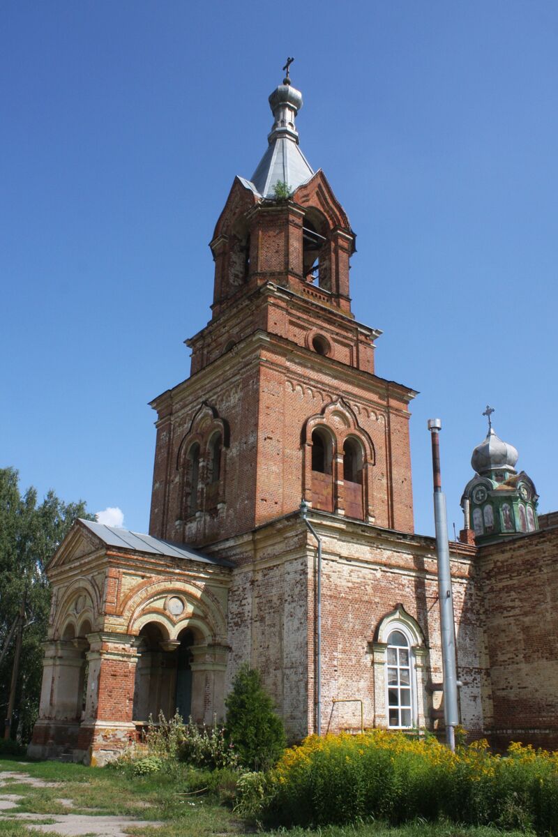 Церковь Рождества Христова, Борец (Сараевский район, Рязанская область). архитектурные детали