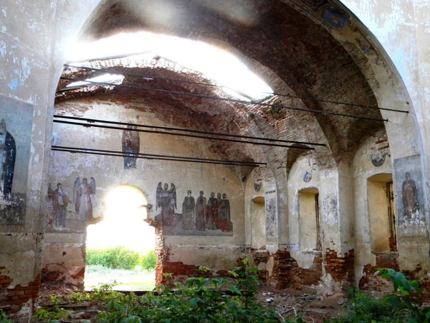 Церковь Рождества Христова, Стужень (Мантуровский район, Курская область). интерьер и убранство