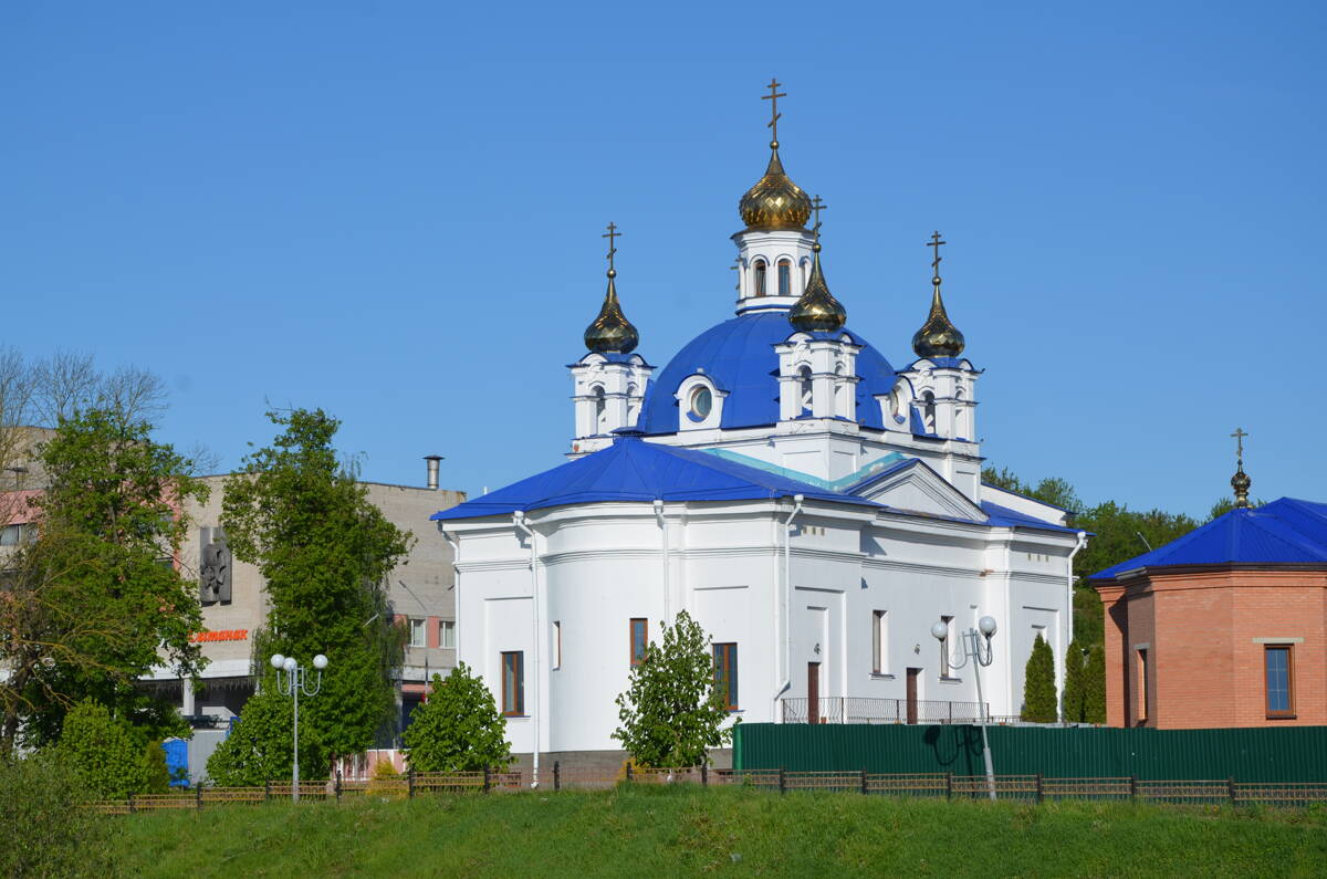 Орша. Церковь Рождества Пресвятой Богородицы (воссозданная). фасады, Вид с северо-востока