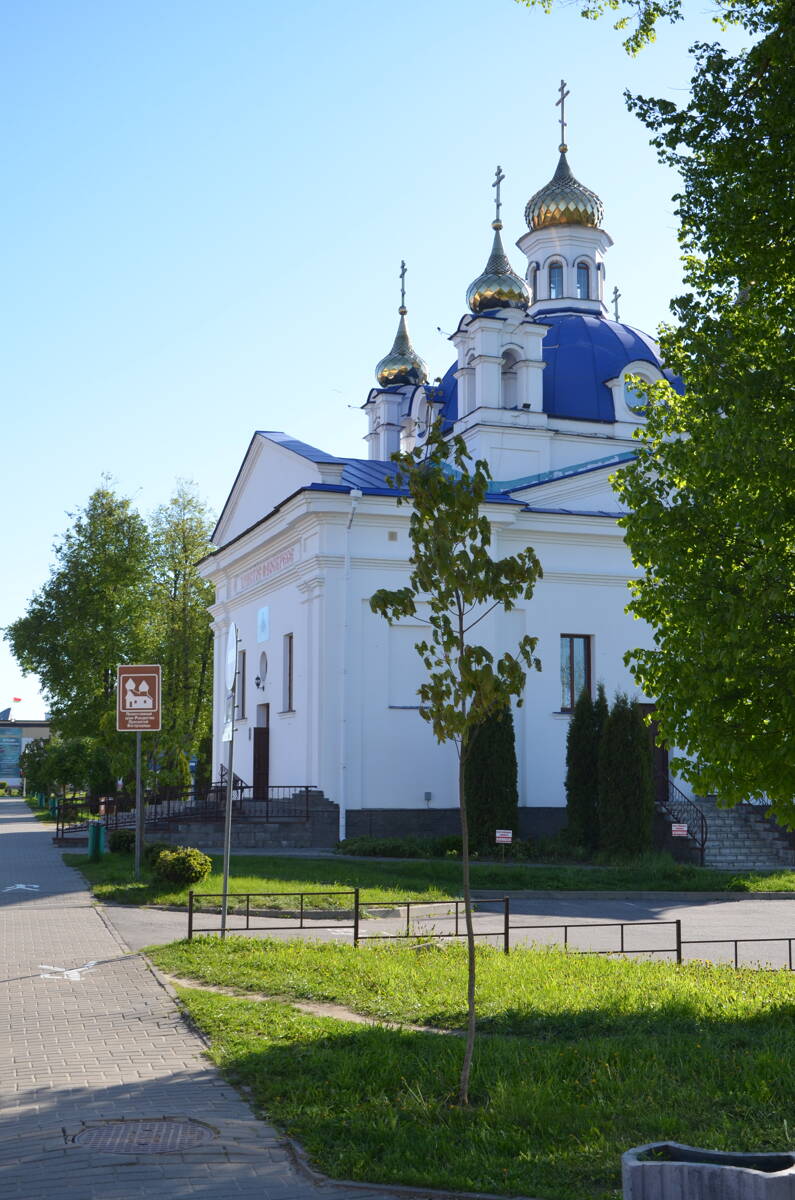 Орша. Церковь Рождества Пресвятой Богородицы (воссозданная). архитектурные детали, Вид сюго-запада