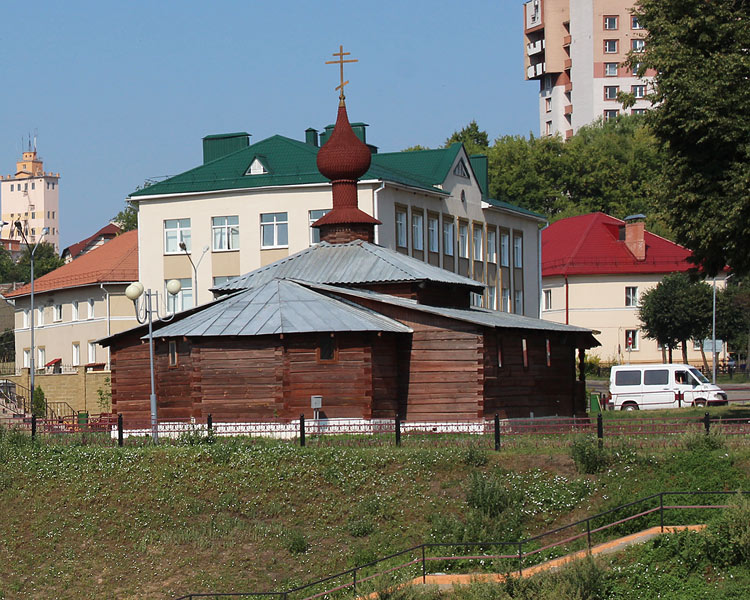 Орша. Кафедральный собор Михаила Архангела. фасады, Видс востока, со стороны Днепра