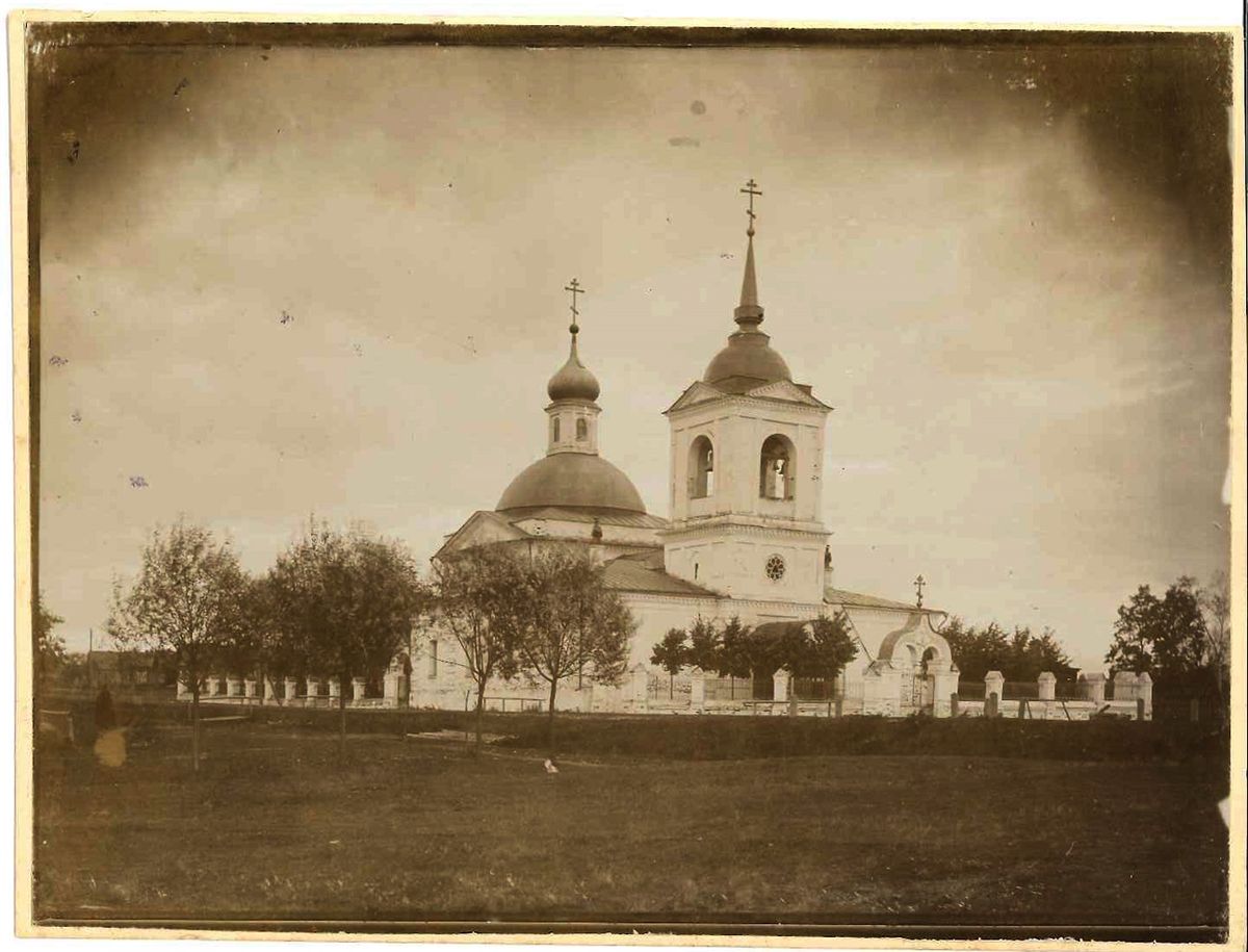 Церковь Михаила Архангела, Кубинка (Одинцовский городской округ и ЗАТО Власиха, Краснознаменск, Московская область). архивная фотография, Фото 1900-х годов из приходского архива