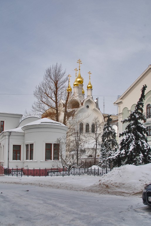 Церковь Собора Дивеевских святых при подворье Троицкого Серафимо Дивеевского монастыря, Мещанский (Центральный административный округ (ЦАО), г. Москва). дополнительная информация
