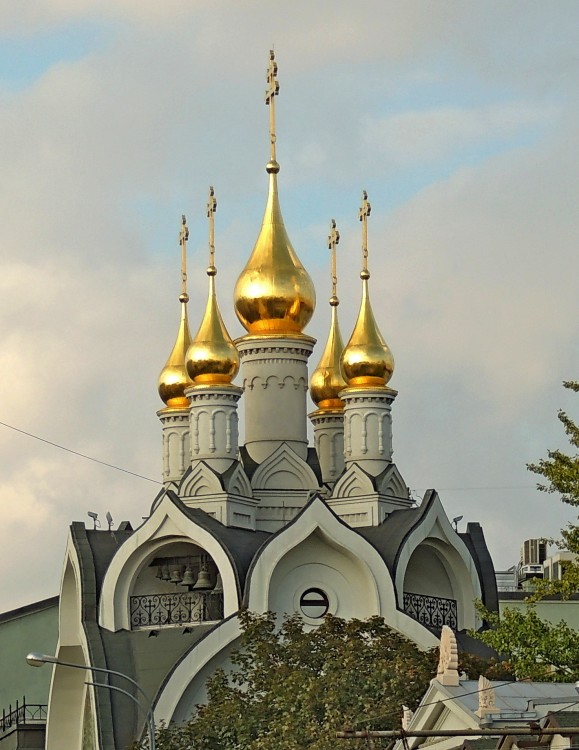 Церковь Собора Дивеевских святых при подворье Троицкого Серафимо Дивеевского монастыря, Мещанский (Центральный административный округ (ЦАО), г. Москва). архитектурные детали