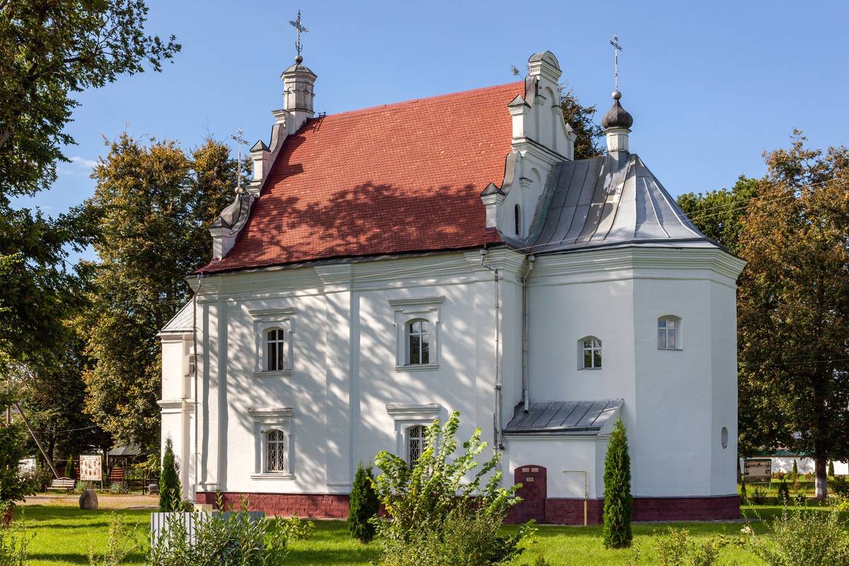фасады. Богоявленский Кутеинский мужской монастырь. Церковь Троицы Живоначальной, Орша (Оршанский район, Беларусь, Витебская область)