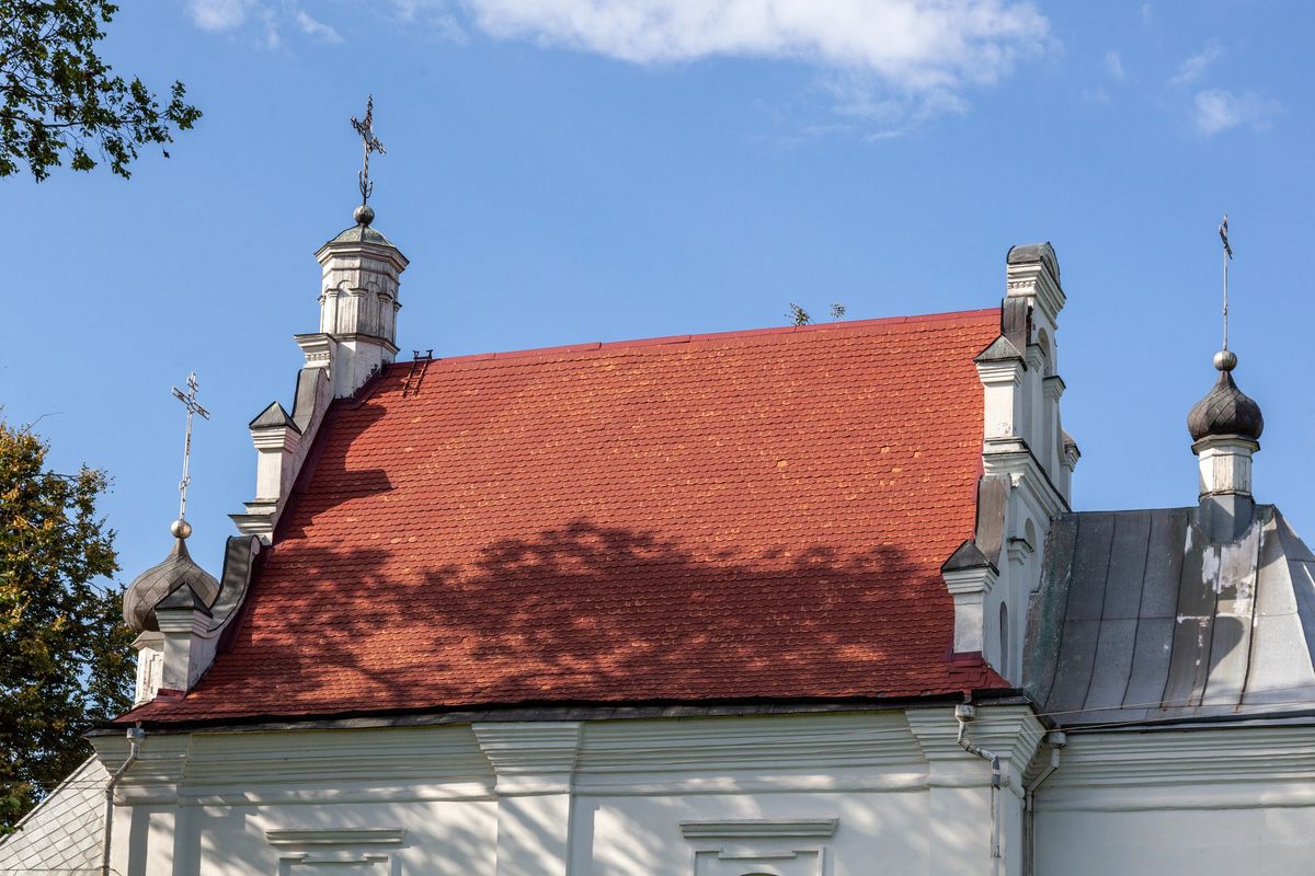 архитектурные детали. Богоявленский Кутеинский мужской монастырь. Церковь Троицы Живоначальной, Орша (Оршанский район, Беларусь, Витебская область)