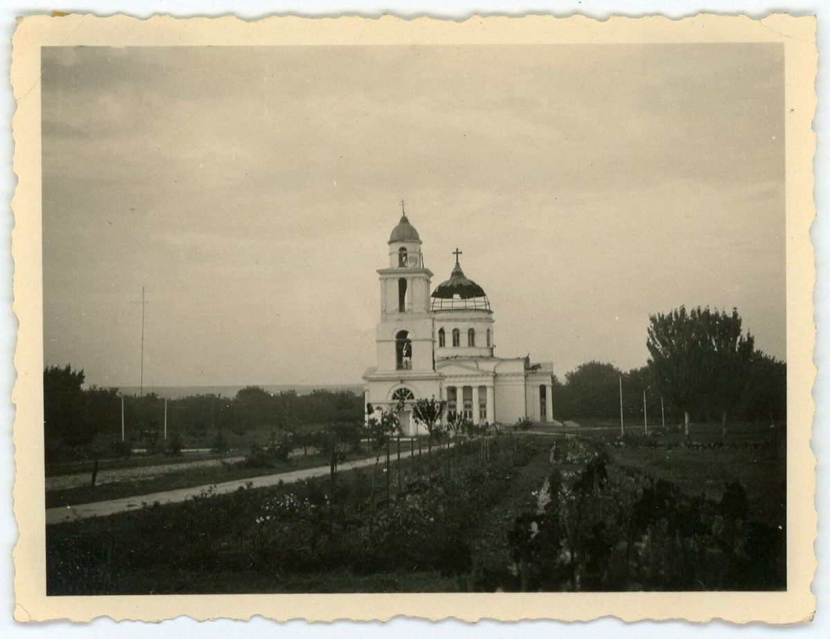 Кафедральный собор Рождества Христова, Кишинёв (Кишинёв, Молдова). архивная фотография, Фото 1941 г. с аукциона e-bay.de