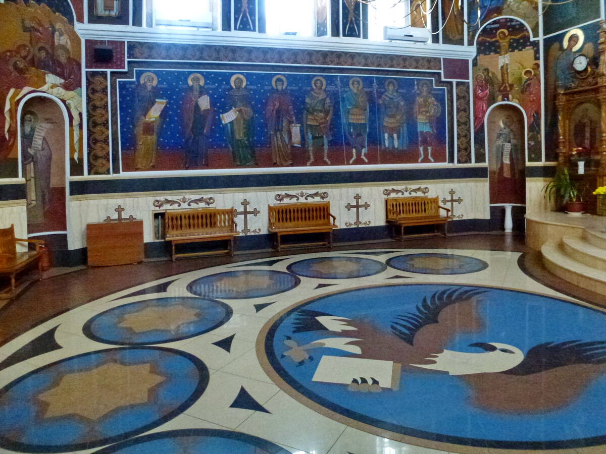 Кафедральный собор Феодоры Сихлской, Кишинёв (Кишинёв, Молдова). интерьер и убранство
